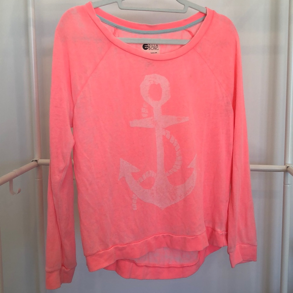 Long sleeve anchor Billabong shirt